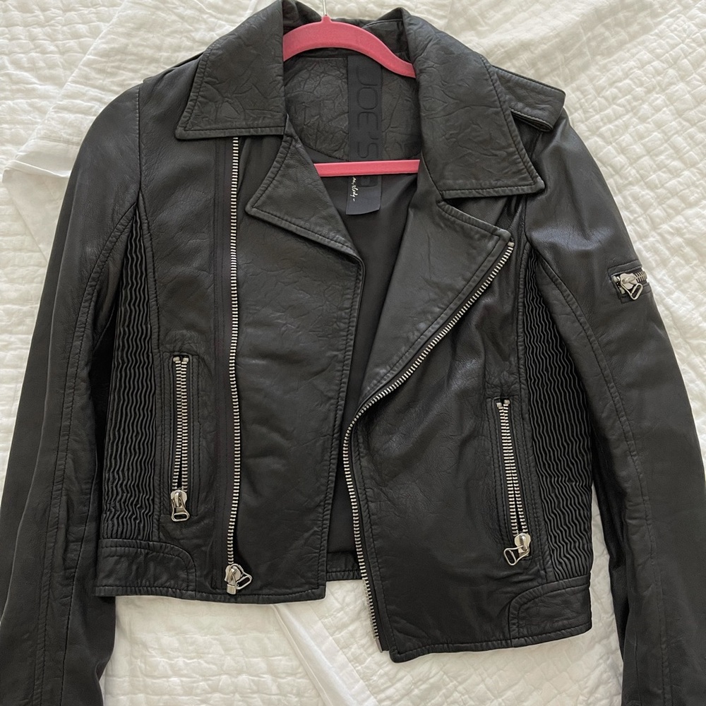 Joe’s Jeans Sheepskin Leather Jacket